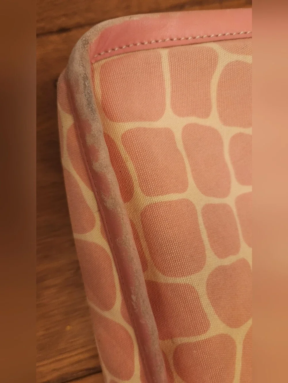 Kate Spade Pink Giraffe Print Tote